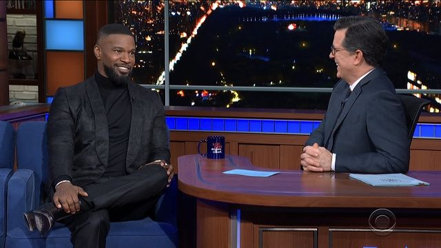 The Late Show with Stephen Colbert — s2019e186 — Jamie Foxx