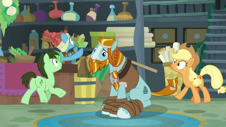Мой маленький пони: Дружба – это чудо — s08e21 — A Rockhoof and a Hard Place