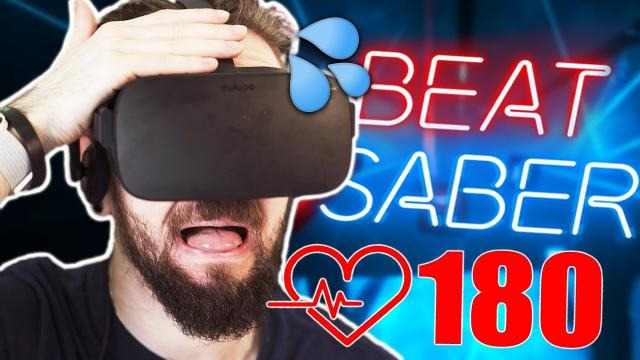 Jacksepticeye — s08e130 — Playing Beat Saber VR With A Heart Rate Monitor
