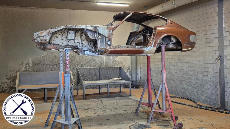 my mechanics — s2024e01 — Datsun 240Z Restoration — Blasting & Primer (Part 4)