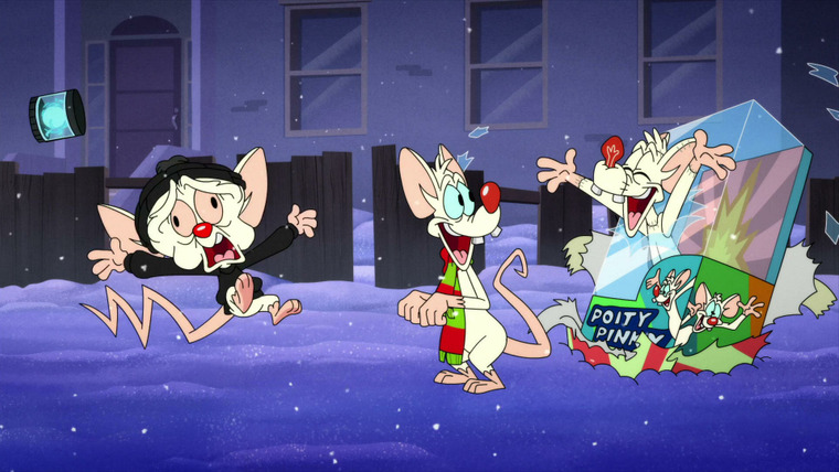 Animaniacs — s03e09 — How the Brain Thieved Christmas, Part 1/Santamaniacs/How the Brain Thieved Christmas, Part 2