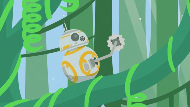 Star Wars Roll Out — s01e01 — BB-8 and the Jungle Adventure - Chapter 1