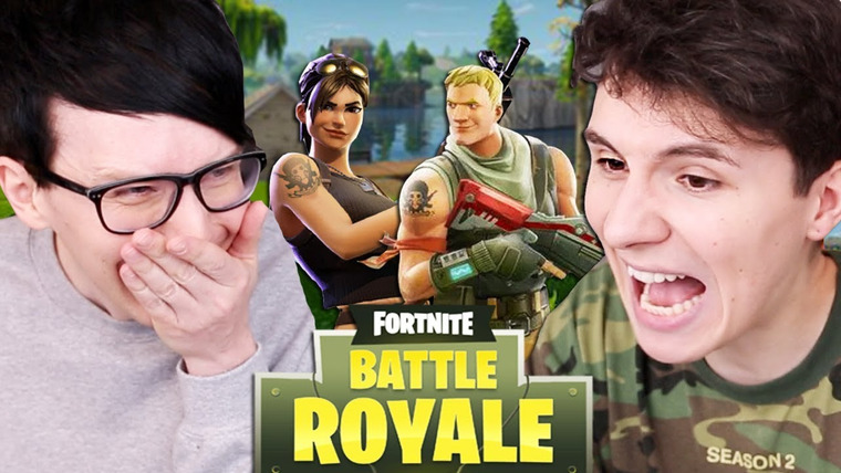 Dan and Phil — s05e09 — Can Dan and Phil survive Fortnite?!