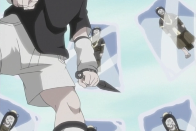Naruto — s01e13 — Haku's Secret Jutsu: Demonic Ice Mirrors