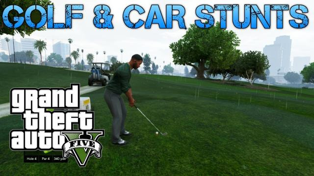 Jacksepticeye — s02e438 — Grand Theft Auto V Challenges | GOLFING LIKE A BOSS AND CAR STUNTS | PS3 HD Gameplay