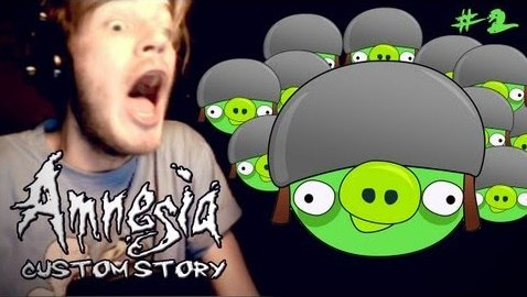 PewDiePie — s03e111 — PIGGEH ARMY! - Amnesia: Custom Story - Part 2
