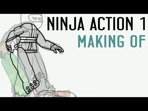 Animaction decks  — s02e02 — Ниндзя в деле - процесс рисования