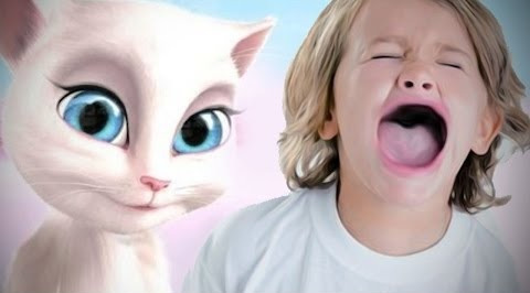 ПьюДиПай — s05e48 — GAME BANNED FROM KIDS? - Talking Angela
