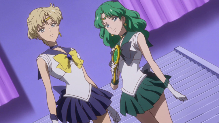 Bishoujo Senshi Sailor Moon Crystal — s03e05 — Act 30. Infinity 4 - Haruka Tenoh, Michiru Kaioh ~Sailor Uranus, Sailor Neptune~