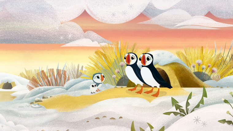 Puffin Rock — s02e20 — The First Snow
