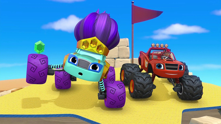 Blaze and the Monster Machines — s04e19 — Blaze and the Magic Genie