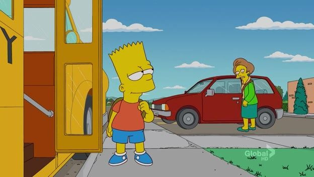 The Simpsons — s22e22 — The Ned-Liest Catch