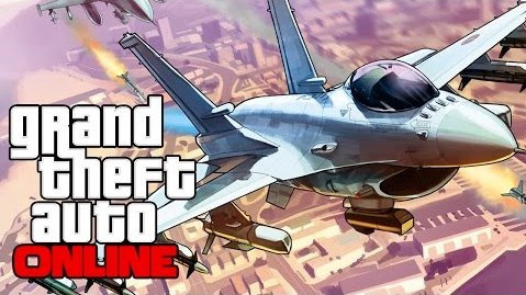 PewDiePie — s06e203 — STEALING JETS! (GTAV Funny Moments Online #2)