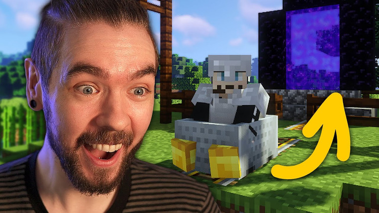 Jacksepticeye — s10e27 — I MADE THIS! | Minecraft with Gab — Part 2