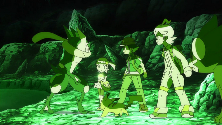 Pocket Monsters — s11e09 — Terminus Cave! The Mystery of Z is Set in Motion!!