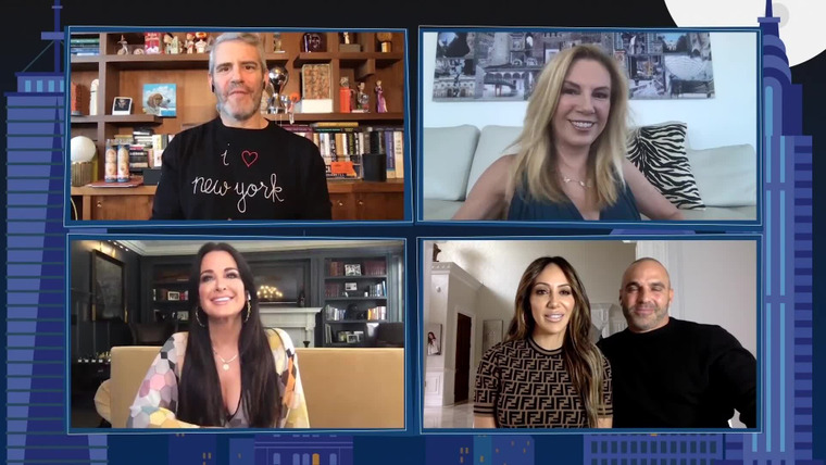 Watch What Happens Live — s17e53 — Kyle Richards, Ramona Singer, Melissa Gorga, & Joe Gorga