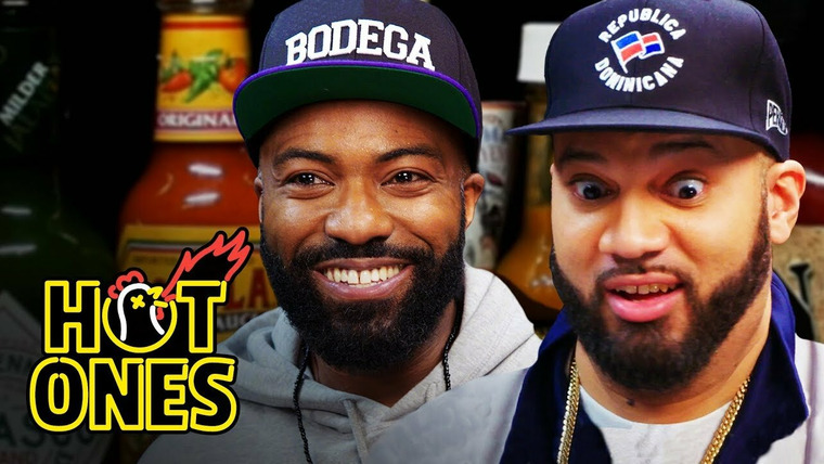 Hot Ones — s08e05 — Desus and Mero Get Smacked by Spicy Wings