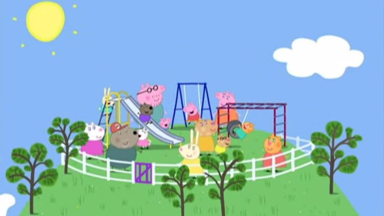 Свинка Пеппа — s01e44 — The Playground