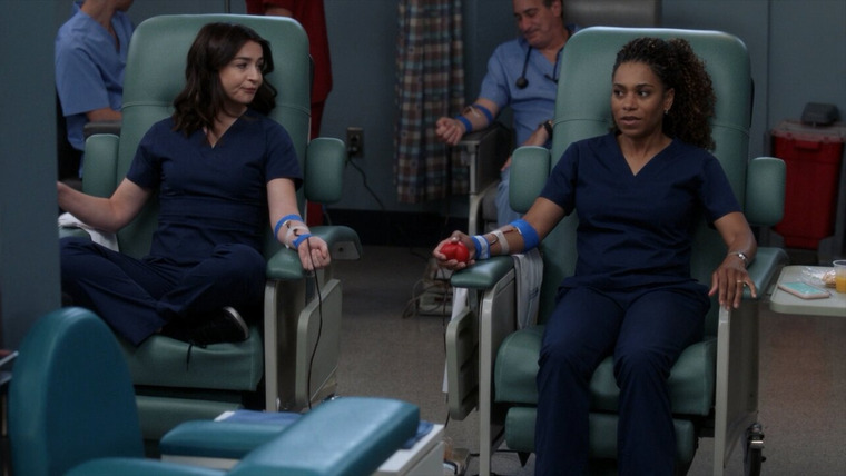 Grey's Anatomy — s18e19 — Out for Blood
