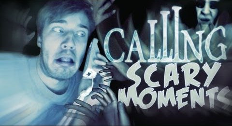PewDiePie — s03e37 — Calling (Wii) Scary Moments! (Funny Montage)