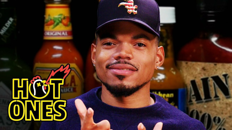 Hot Ones — s10e10 — Chance the Rapper Battles Spicy Wings
