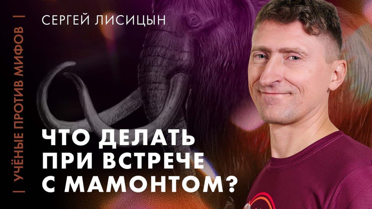Ученые против мифов — s27e01 — Охота на мамонта: советы древнего охотника | археолог Сергей Лисицын | Ученые против мифов 25-1
