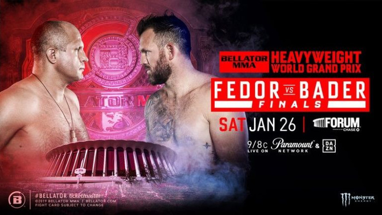 Bellator MMA Live — s16e01 — Bellator 214: Fedor vs. Bader