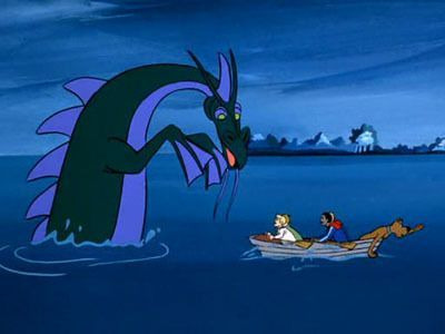 The New Scooby-Doo Movies — s01e16 — The Loch Ness Mess