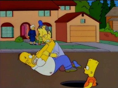 The Simpsons — s07e13 — Two Bad Neighbors