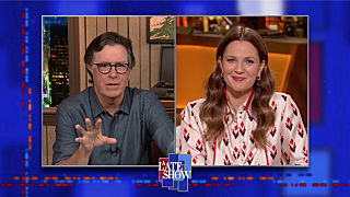 The Late Show with Stephen Colbert — s2020e112 — Drew Barrymore, Triumph the Insult Comic Dog, Lang Lang