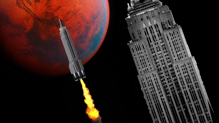 Ридл — s01e46 — Безумный план. Как отправить небоскреб на Марс?