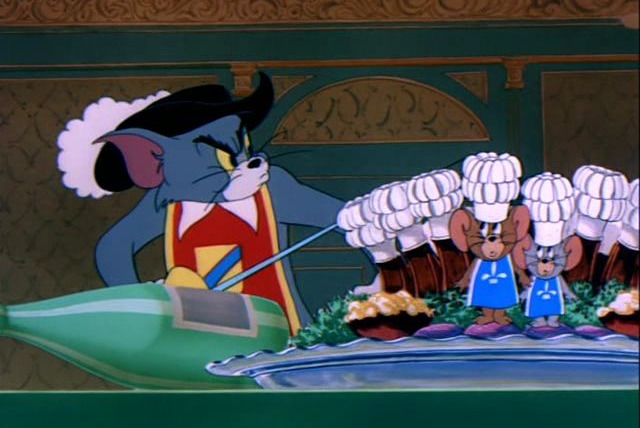 Tom & Jerry (Hanna-Barbera era) — s01e65 — The Two Mouseketeers