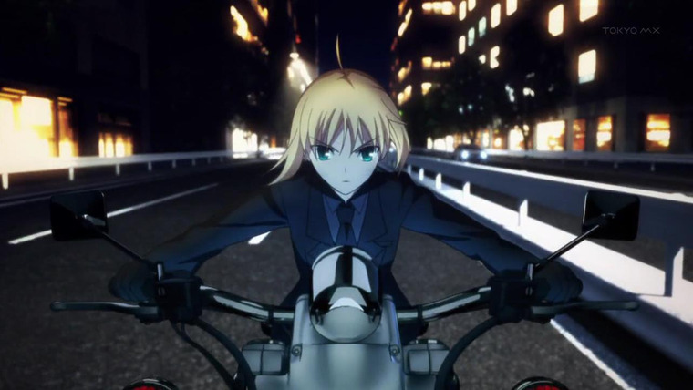 Fate/Zero — s02e08 — Knight on Two Wheels