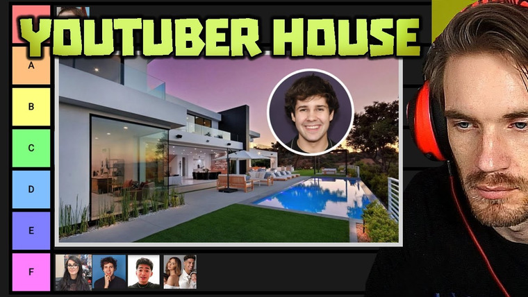 PewDiePie — s12e103 — YouTuber House Tour Review #1