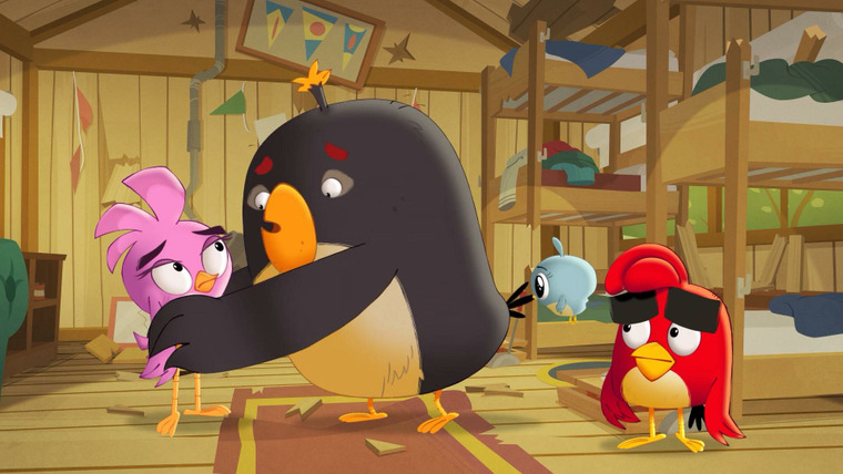 Angry Birds: летнее безумие — s01e12 — Misadventures in Hatchling-sitting