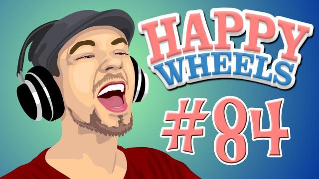 Jacksepticeye — s04e637 — SECOND ATTEMPT JACK | Happy Wheels - Part 84