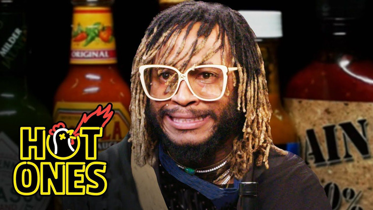 Hot Ones — s13e07 — Thundercat Relives a Hot Sauce Nightmare While Eating Spicy Wings