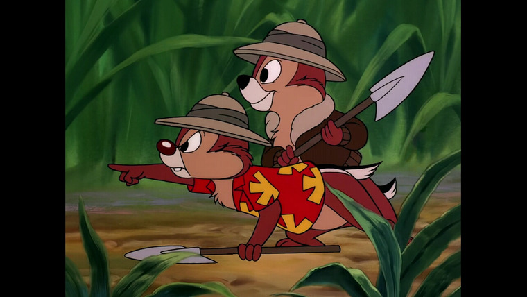 Chip 'N Dale Rescue Rangers — s01e10 — Three Men and a Booby