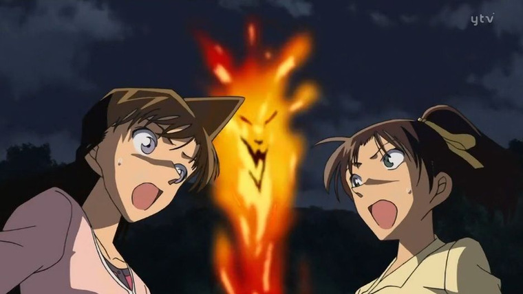 Детектив Конан — s20e08 — Inubushi Castle, The Ablazed Demon Dog (Chapter of Princess)