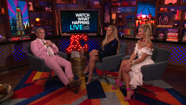 Watch What Happens Live — s16e107 — Camille Grammer & Tinsley Mortimer