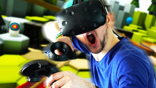 Jacksepticeye — s05e222 — A REAL BOW AND ARROW! | The Lab #1 (HTC Vive Virtual Reality)
