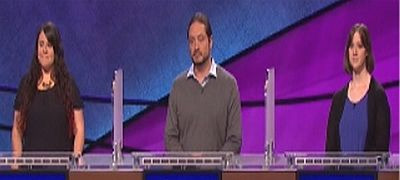 Jeopardy! — s2016e151 — Pat Greiner Vs. Greg Chin Vs. Maren Beazer, show # 7441.