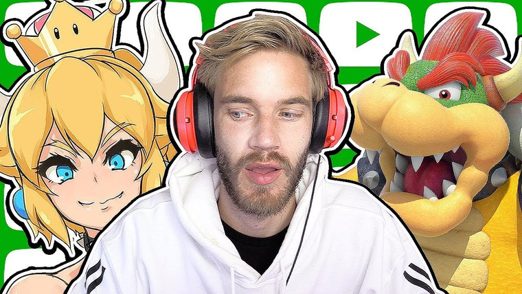 ПьюДиПай — s09e235 — People are freaking out over Bowsette... and here's why