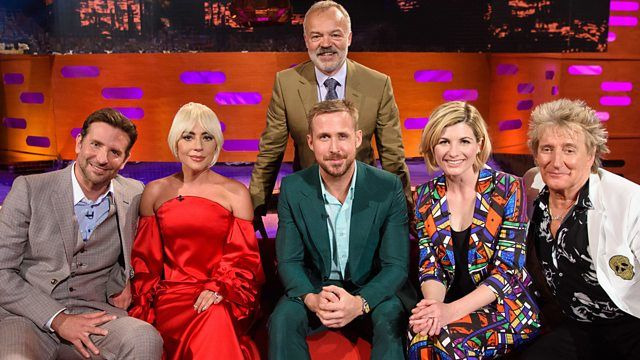 The Graham Norton Show — s24e01 — Bradley Cooper, Lady Gaga, Jodie Whittaker, Ryan Gosling, Rod Stewart