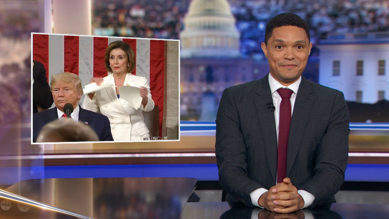 The Daily Show with Trevor Noah — s2020e18 — The Speechment After the Impeachment