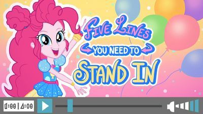My Little Pony Equestria Girls: Better Together — s02e20 — Five Lines You Need to Stand In