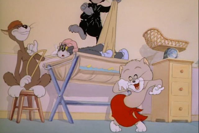 Tom & Jerry (Hanna-Barbera era) — s01e12 — Baby Puss