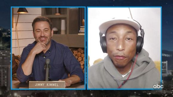Jimmy Kimmel Live — s2020e82 — Pharrell Williams