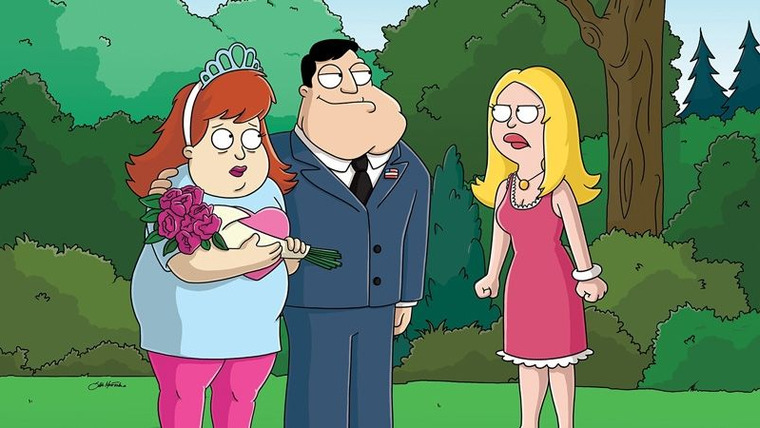 American Dad! — s01e19 — It's Good to Be Queen