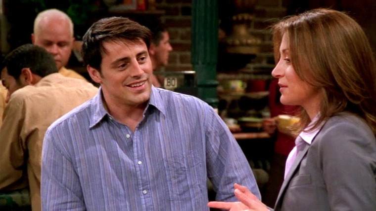 Друзья — s08e19 — The One With Joey's Interview